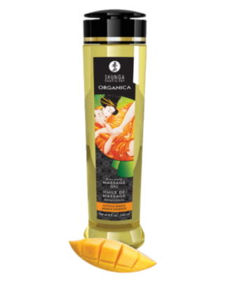 Huile de Massage Organica Mangue Enivrante 240 ml Shunga 